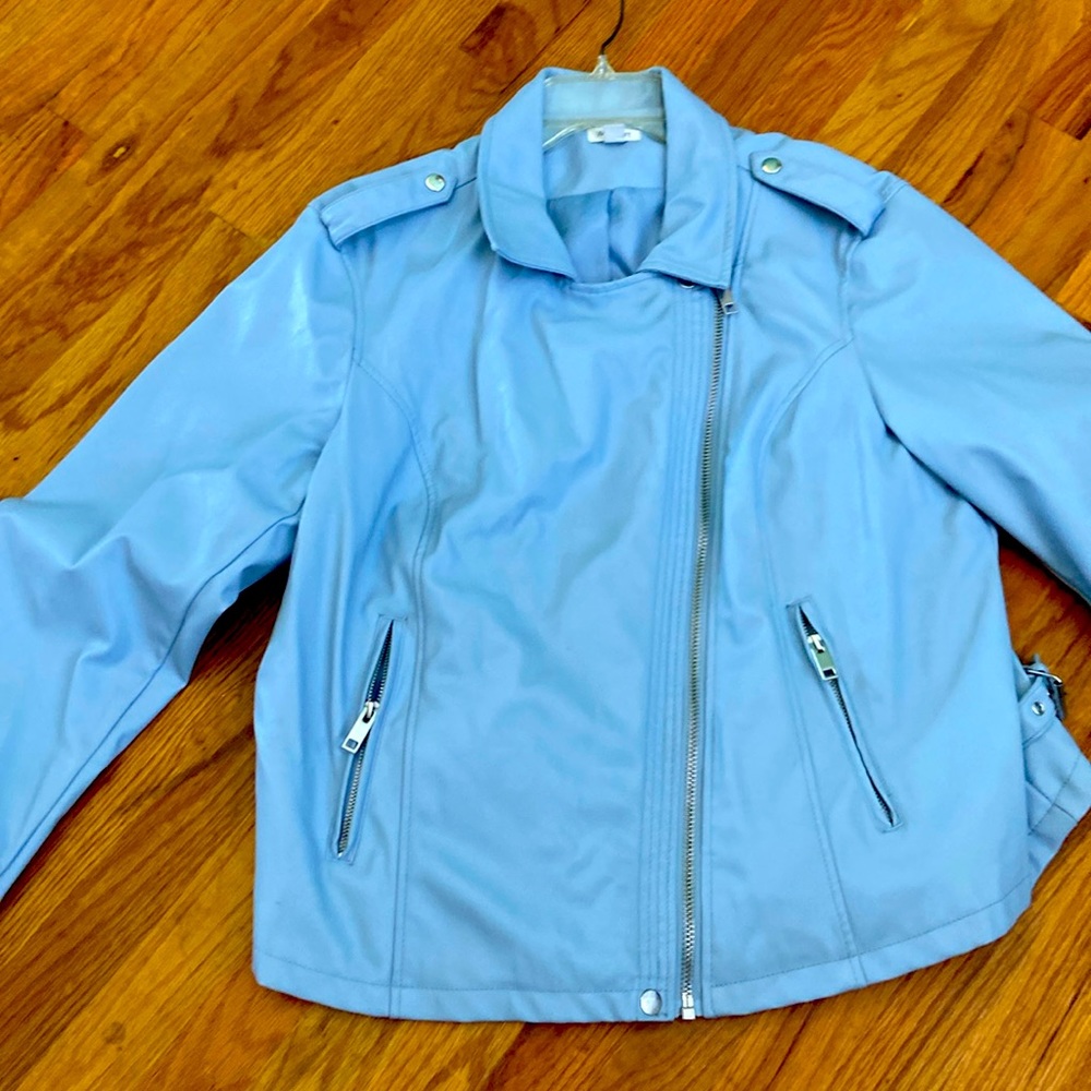 Westport light blue bomber jacket